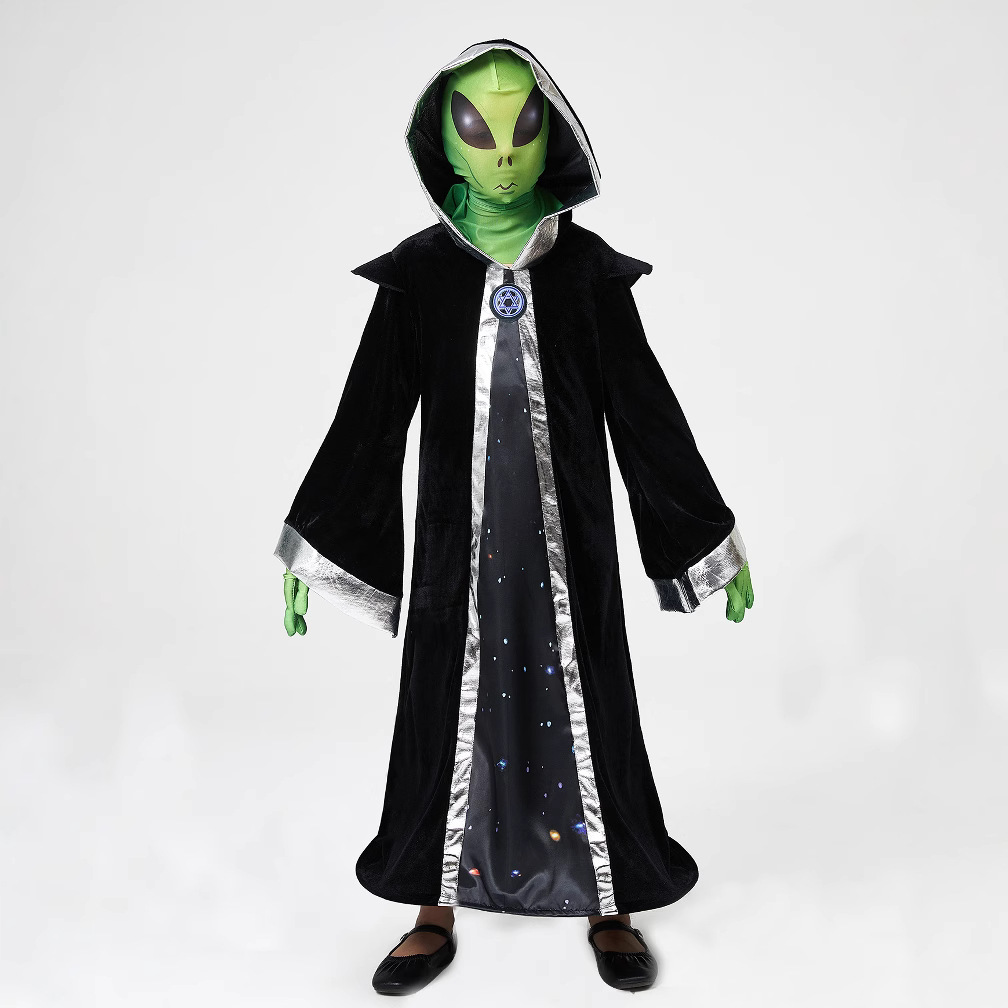 Halloween Adult and Kidsren's Performance Costumes Alien Alien Boss Role Play Dress up Cos Costume Ready Stock