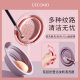 GECOMO makeup brush cleaner ins silicone folding powder puff beauty makeup egg brush cleaning brush Bowl beauty makeup tools
