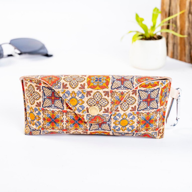 High-End Retro European-Style Printed Eco-Friendly Cork Portable Glasses Case, Sunglasses Case, Lightweight Glasses Case for Business Trips and Travel High-End Retro European-Style Printed Eco-Friendly Cork Portable Glasses Case, Sunglasses Case, Lightweight Glasses Case for Business Trips and Travel