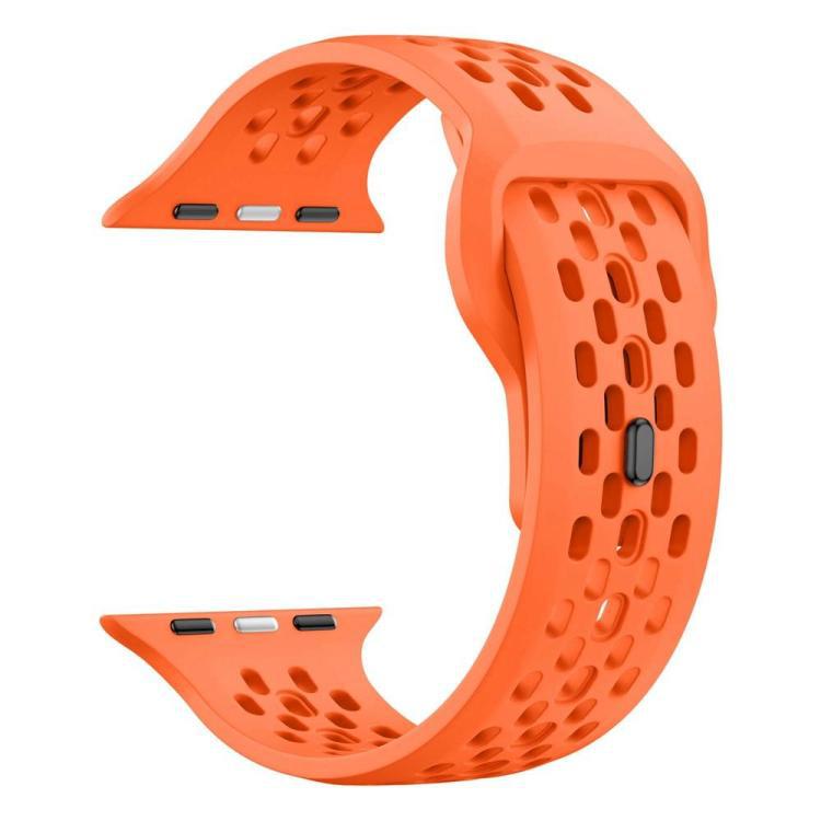 xDfind Mesh Buckle Silicone Bracelet para Apple Watch 42mm / 41mm / 40mm / 38mm / Ap