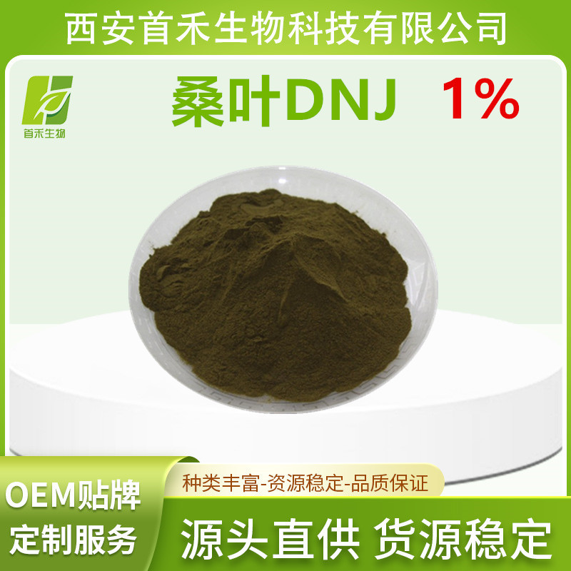 桑叶DNJ 1%~5%  桑叶提取物 1-脱氧野尻霉素1-DNJ  厂家现货