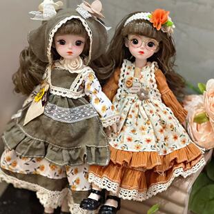 Bjd 6 Points 30cm Doll Girl Toy Doll Dress-Up Doll Angel Princess Doll Birthday Gift