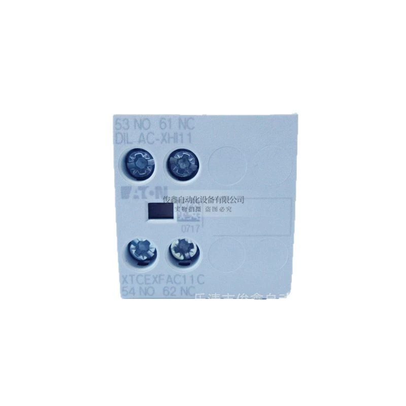 Оригинальные вспомогательные контакты EATON/Mueller DILAC-XHI11 открывающиеся и закрывающиеся, фронтальный монтаж