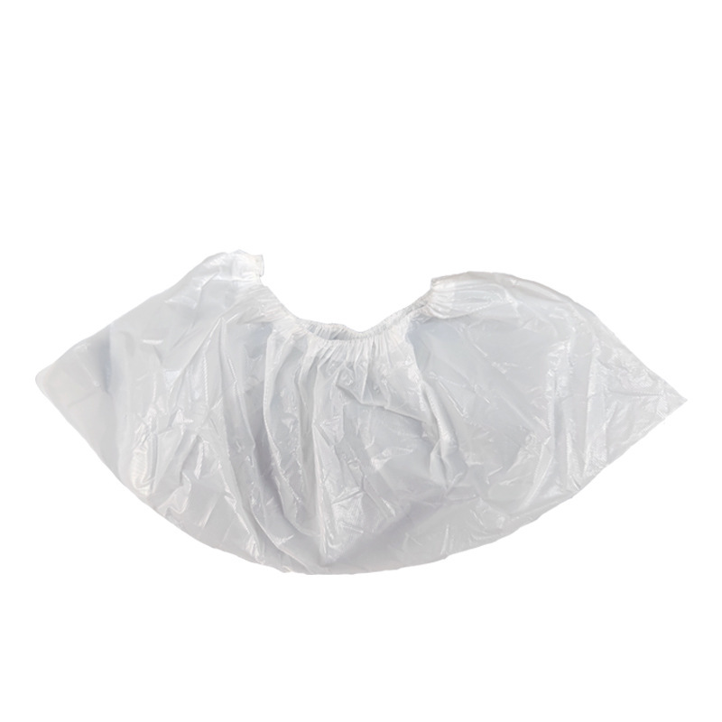 Cubierta para zapatos desechable súper gruesa CPE interior antideslizante, resistente al desgaste, hospitalidad en el hogar, impermeable, cubierta para pies extra gruesa de plástico para días lluviosos