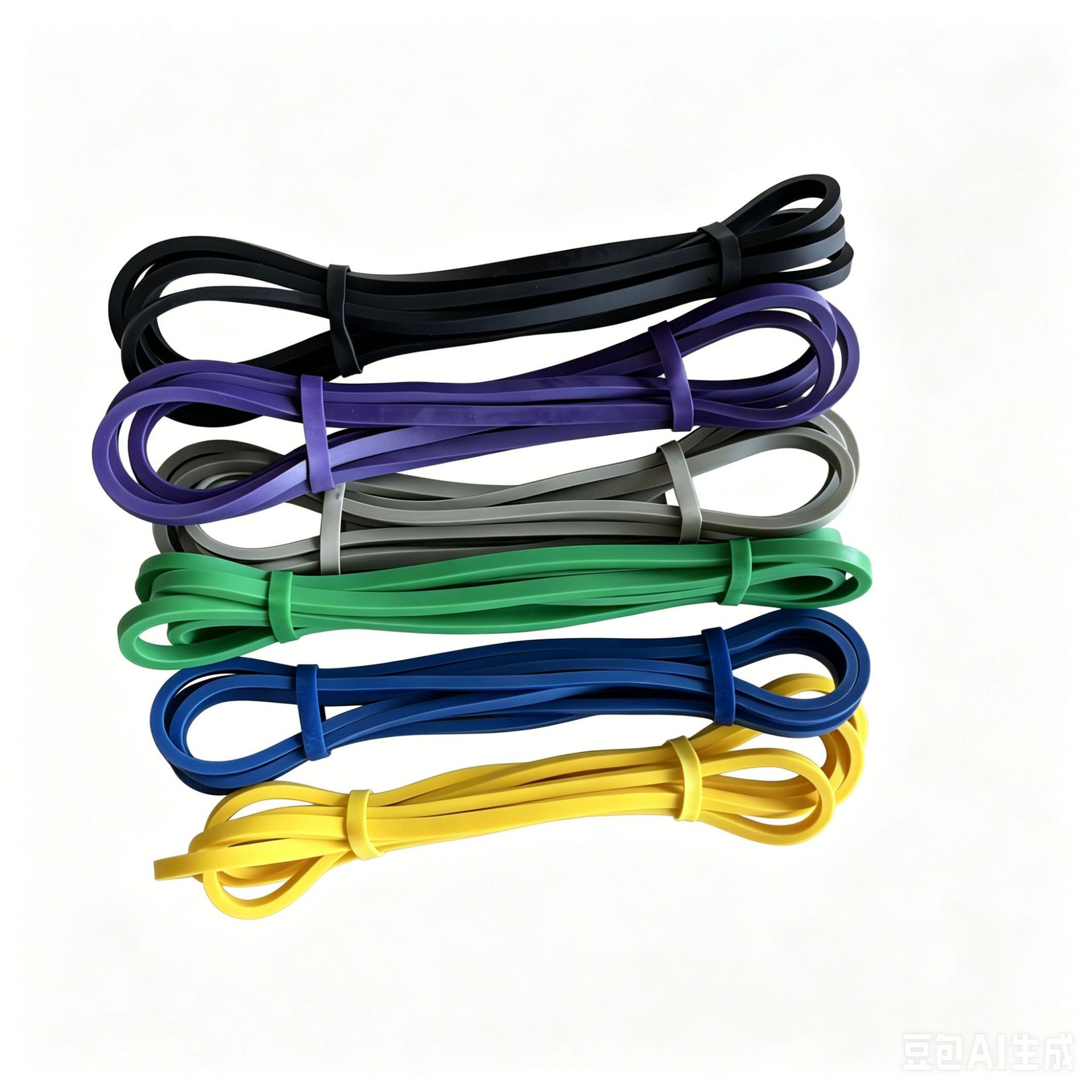 Color aleatorio 2080 correa de resistencia de látex de acondicionamiento físico calentamiento estiramiento preferido