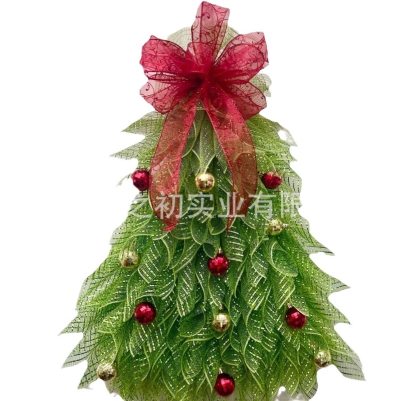 クリスマスツリーWreathシミュレーションクリスマスツリー手作り花輪クリスマスドアのショーウインドー装飾道具|undefined
