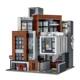 Model Playing 10204 Modern Style Building Villa Assembled Model Children Assembled Small Particle Building Blocks