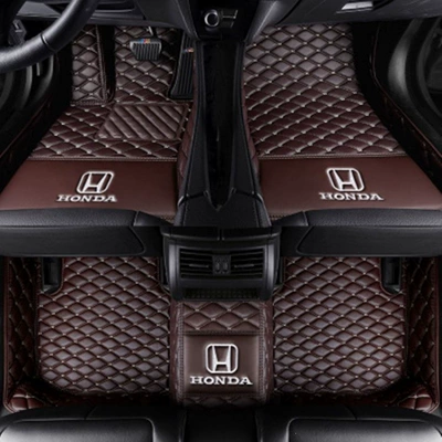 Modelə uyğun ayaqaltı – Accord, Fit, Civic, City, CRV - cr-v-single-layer-coffee-color