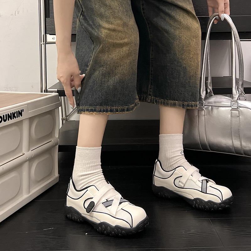 FLA Fei Le mismo estilo ~ Sandalias de ballet zapatos de mujer 2025 verano nuevo estilo Mary Jane sandalias zapatos zapatos zapatos deportivos casuales