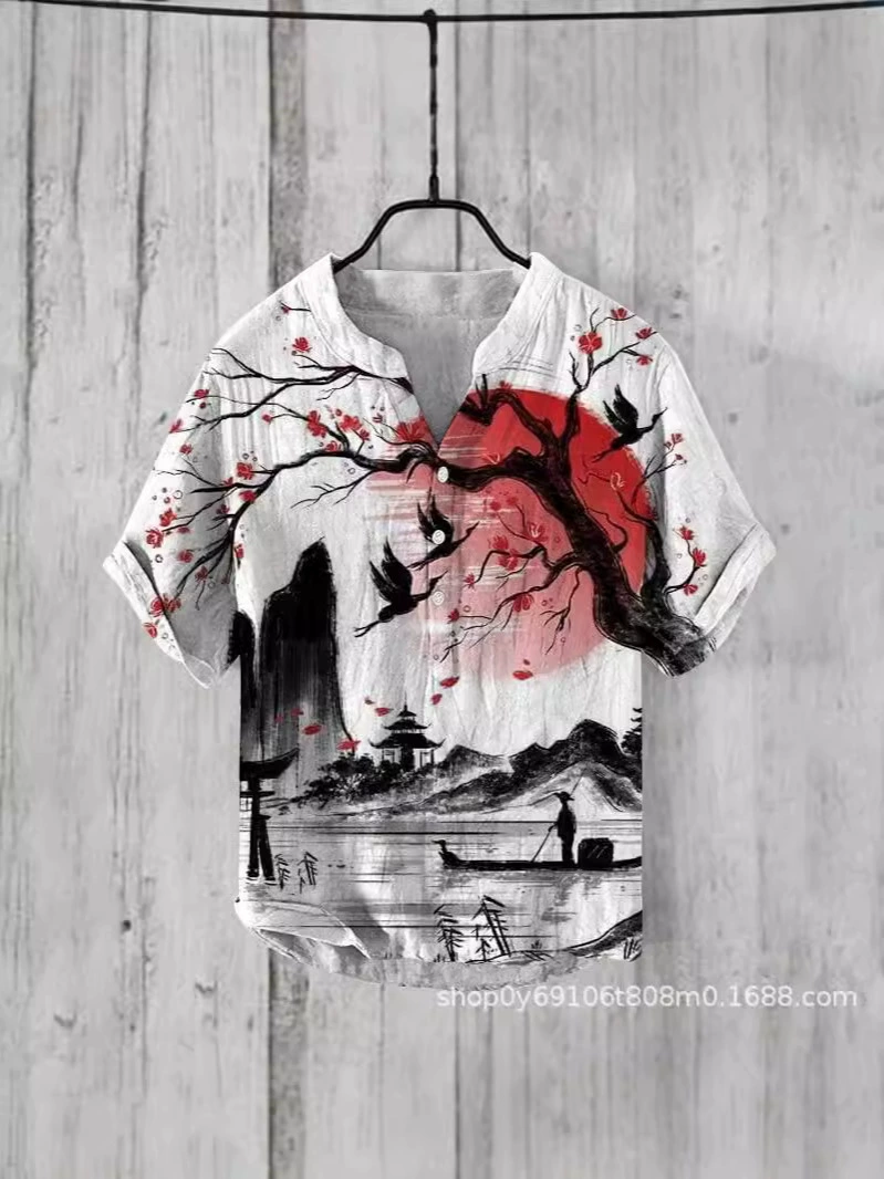 Shirt, V-neckline, (Cross-border trading), Amazon