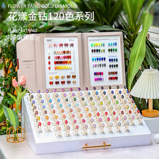 2023 New Color VINIMAY Nail Glue 120 Color Nail Art Shop Special Nail Set Glue UV Removable Phototherapy Glue