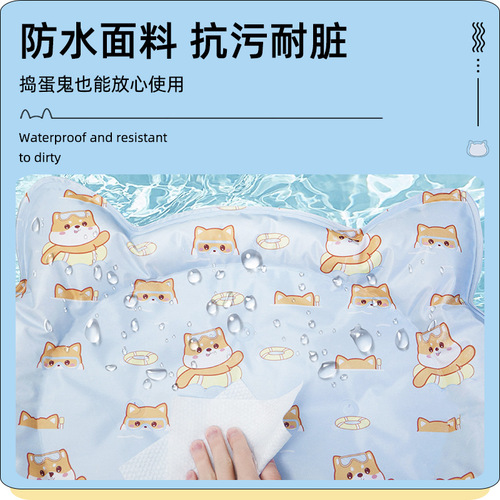 Cross-border direct supply of summer pet kennels, cat and dog kennels, cooling mats, sleeping pads, summer dog kennels, round gel cooling ice pads