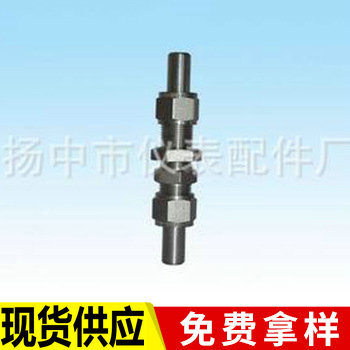 厂家供应 隔壁焊接式直通终端接头 金属焊接直通终端接头