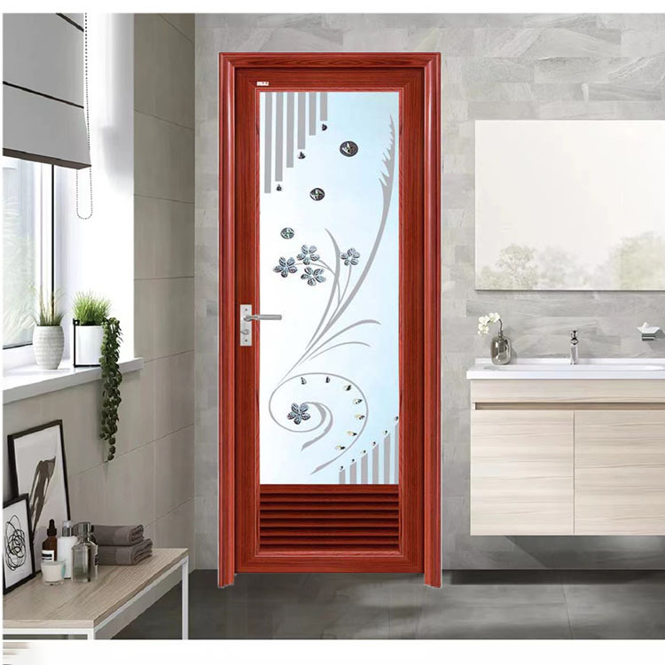 洗手间门厕所门浴室门简易工程门塑钢门pvc卫生间门半玻半板百叶-阿里巴巴