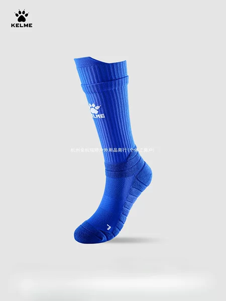 KELME adult mid-calf soccer socks, professional training and competition socks, sweat-wicking, non-slip, for running and sports