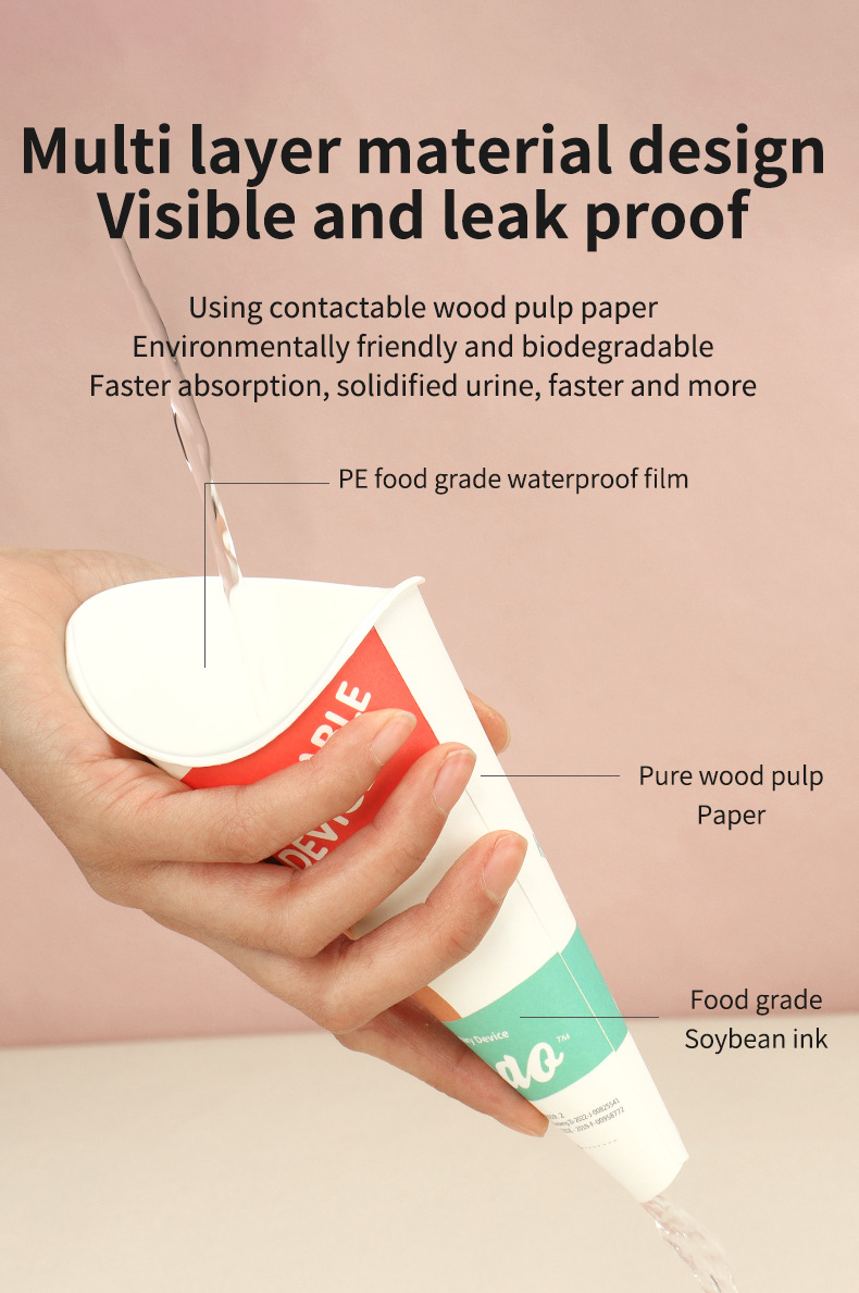 Xulebao Female Urinal for Post-Hemorrhoid Surgery, Urine Funnel for Outdoor Travel Emergencies, Urination Device for Car Use