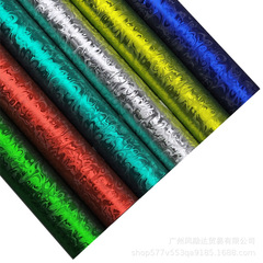 越境新品PET鍛造メッキ元宇宙幽霊金属赤炭素繊維シール内装バックミラーフィルム