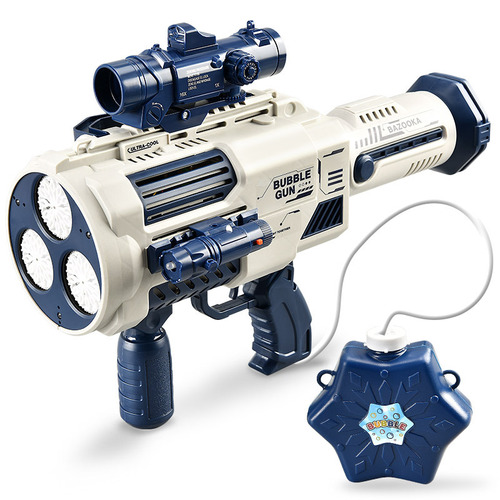 Popper Machine for Kids, Handheld Gatling Gun Toy, New Electric Automatic Toy for Girls and Boys