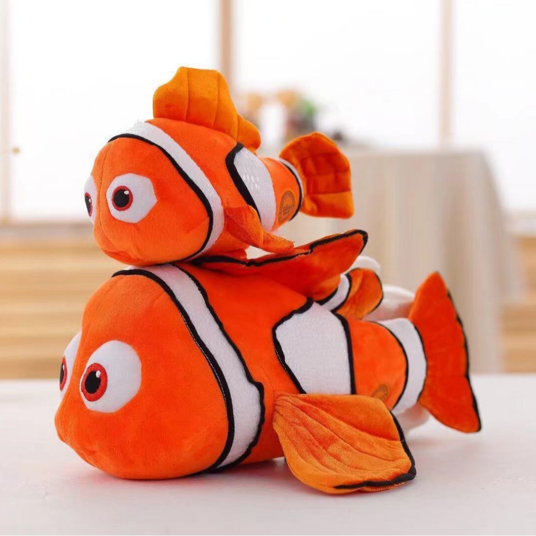 Buscando a Nemo Animal Nemo Pez payaso Muñeca de peluche Almohada Evento para niños Regalos Decoración Decoración