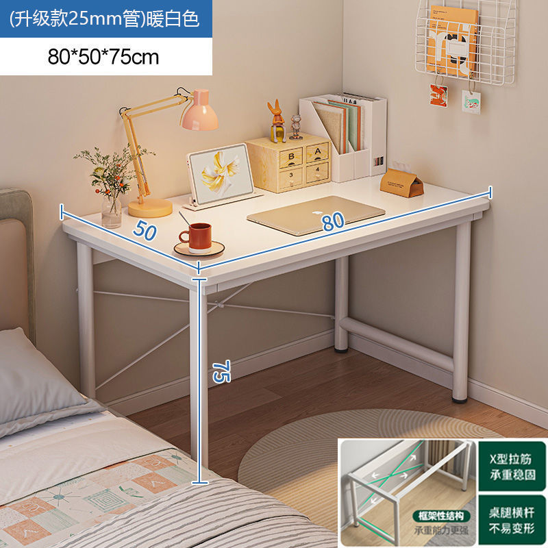 Escritorio dormitorio de niñas con cajones escritorio de estudio de maquillaje simple para estudiantes de alquiler de escritorio de computadora de oficina