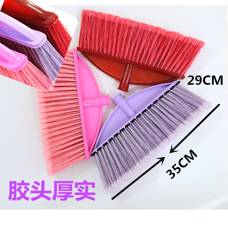 ほうき単品 家庭用ヘア掃除 送料無料 ちりとりセット ほうきヘッド 学校 屋外衛生工場 ほうき|undefined