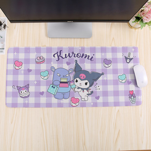 Cute Japanese Style Cartoon Pu Long Student Desk Mat Placemat Photo Background Mat Computer Mouse Pad