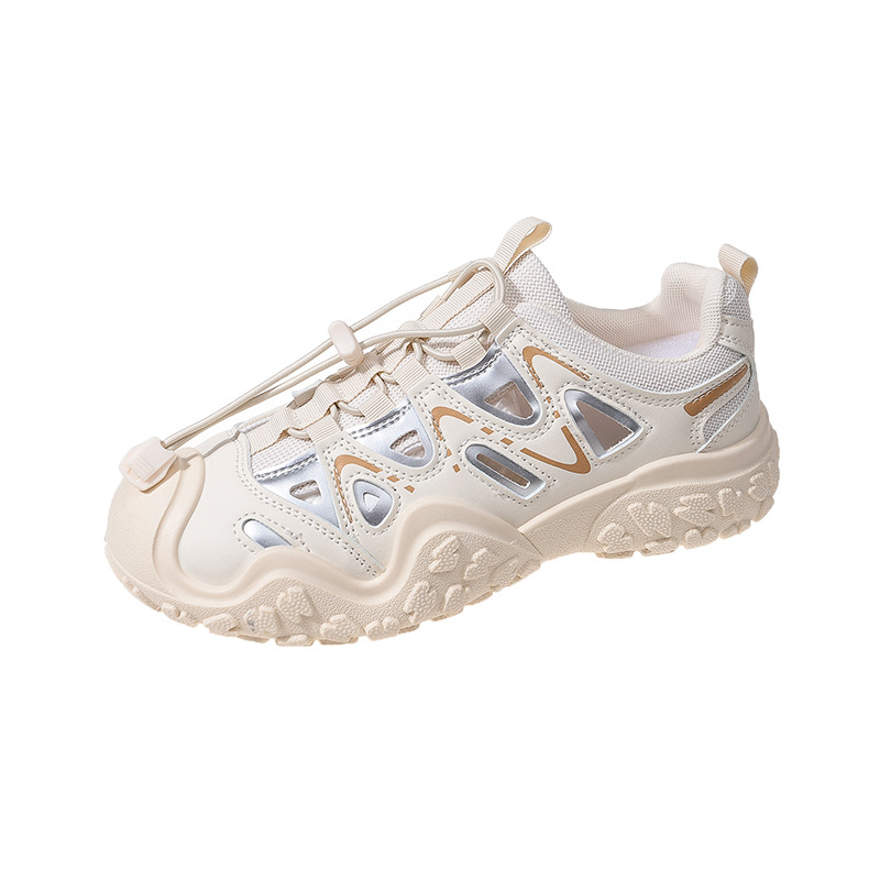 Außenhandels-Bestseller: Dicke Sohlen-Dad-Schuhe für Damen, neue modische Neuheit für Frühling und Herbst, vielseitig, lässig, zum Wandern und für Outdoor-Aktivitäten._voghion.com