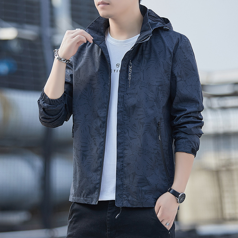 Spring and Autumn Outdoor Couple's Charge Clothes Men's Same-style Coat Jacket Men's Breathable Sports Riding Clothes Waterproof Windbreaker