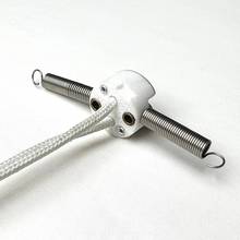 G5.3灯头带双弹簧小圆白色黄色陶瓷G4灯头灯座ULVDE认证灯具