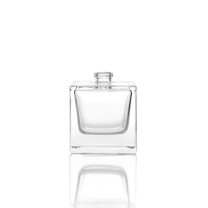 30ml50ml正方半透明玻璃香水分装空瓶化妆品小样试用瓶子渐变彩色|undefined