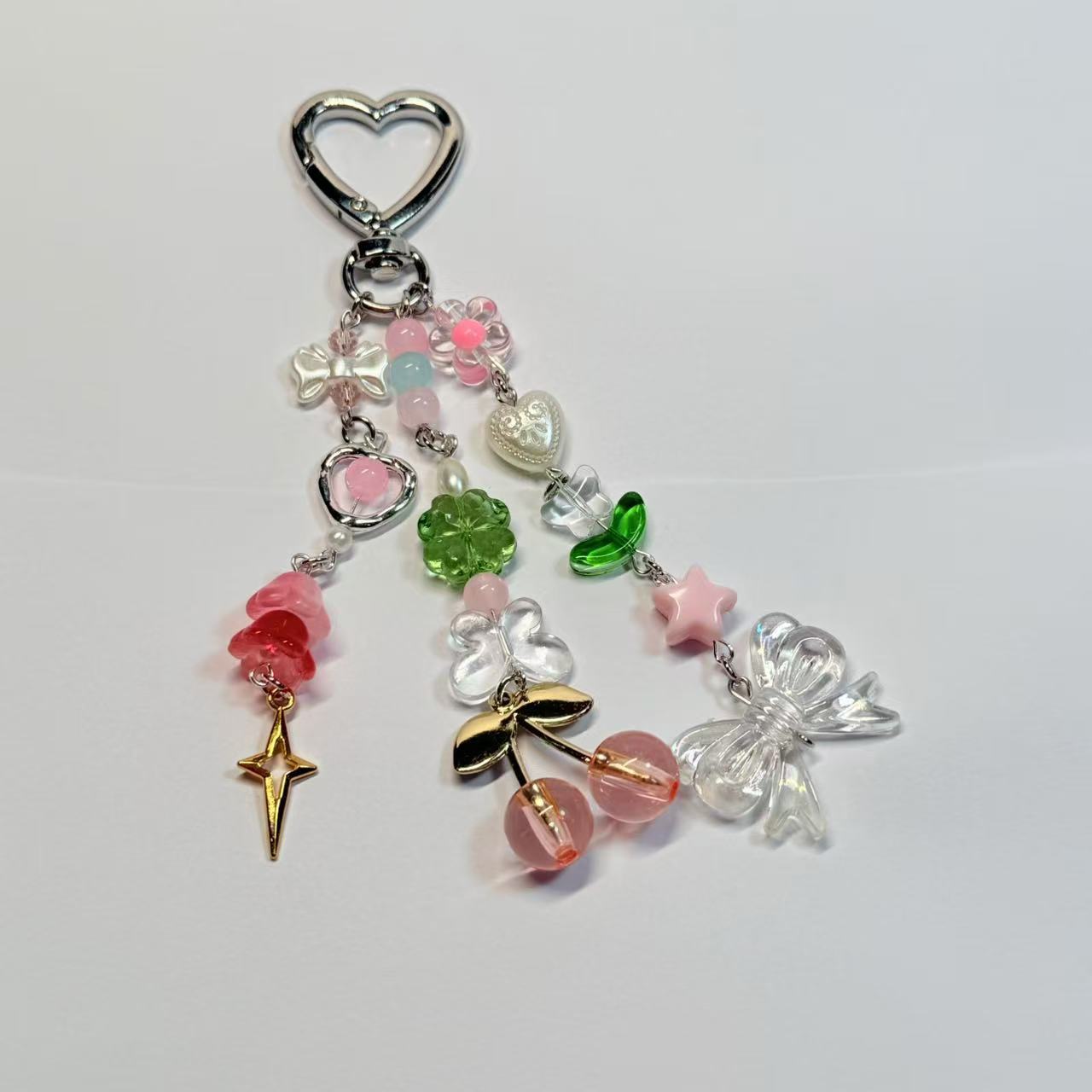 Cute Resin Animal Fruit Unisex Bag Pendant Keychain display picture 14