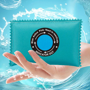 Cross-Border Hot-Selling Popular 100g Car Household Desiccant Dehumidification Bag Humidity Discoloration Window Wholesale Manufacturer