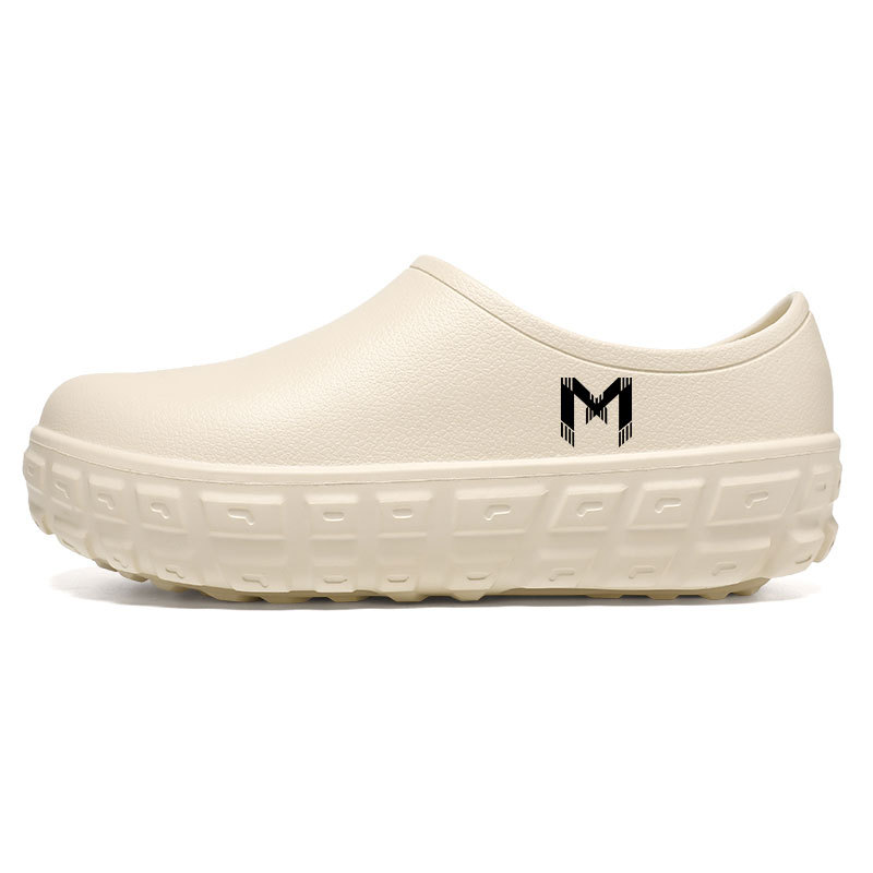 Zapatos de cocinero impermeables a prueba de agua y aceite de moda zapatillas de lluvia para hombres y mujeres zapatillas de jardinería al aire libre zapatos de protección laboral