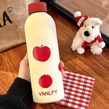 2025新款红酒瓶保温杯简约动漫水杯轻巧便携高颜值咖啡牛奶杯