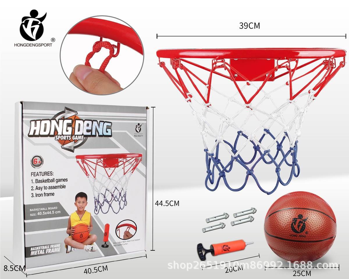 39cm de diámetro marco de baloncesto (caja de color)