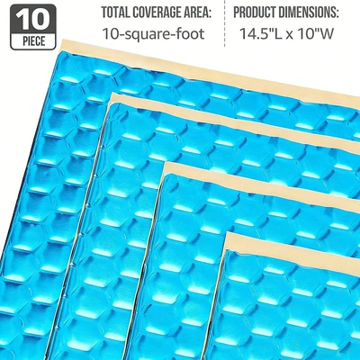 Reduction Shock Absorption Soundproofing – Car sound-absorbing cotton