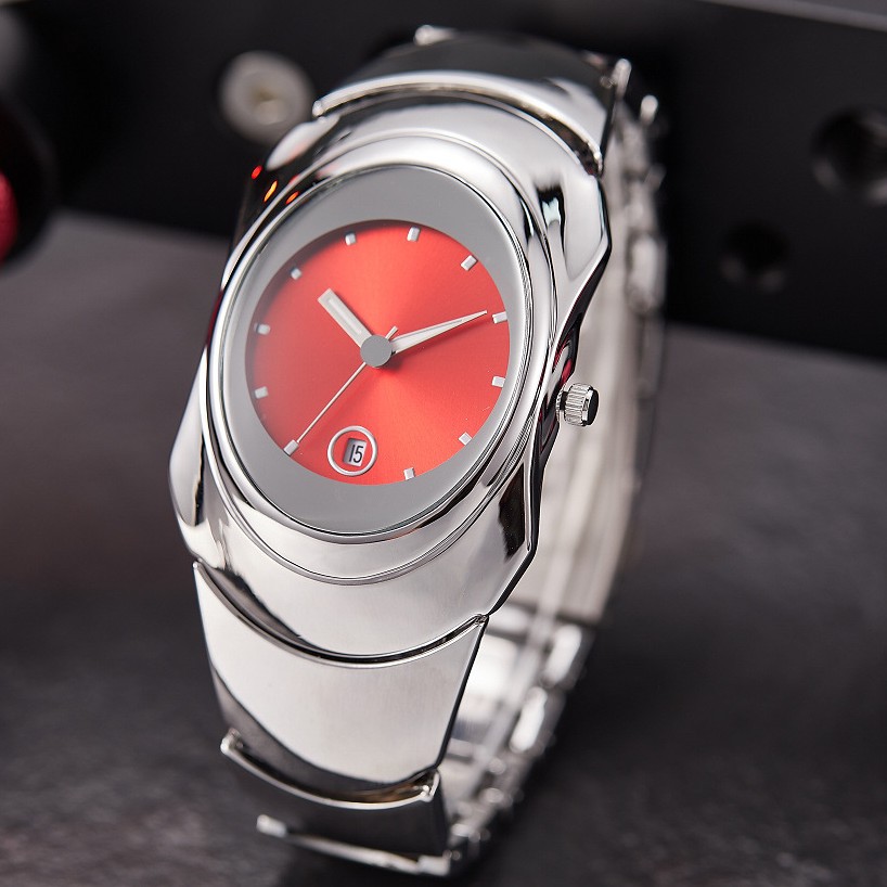 Pintime Y2K Special-Shaped Men's Quartz Watch Fashion Trendy High-End Niche Design