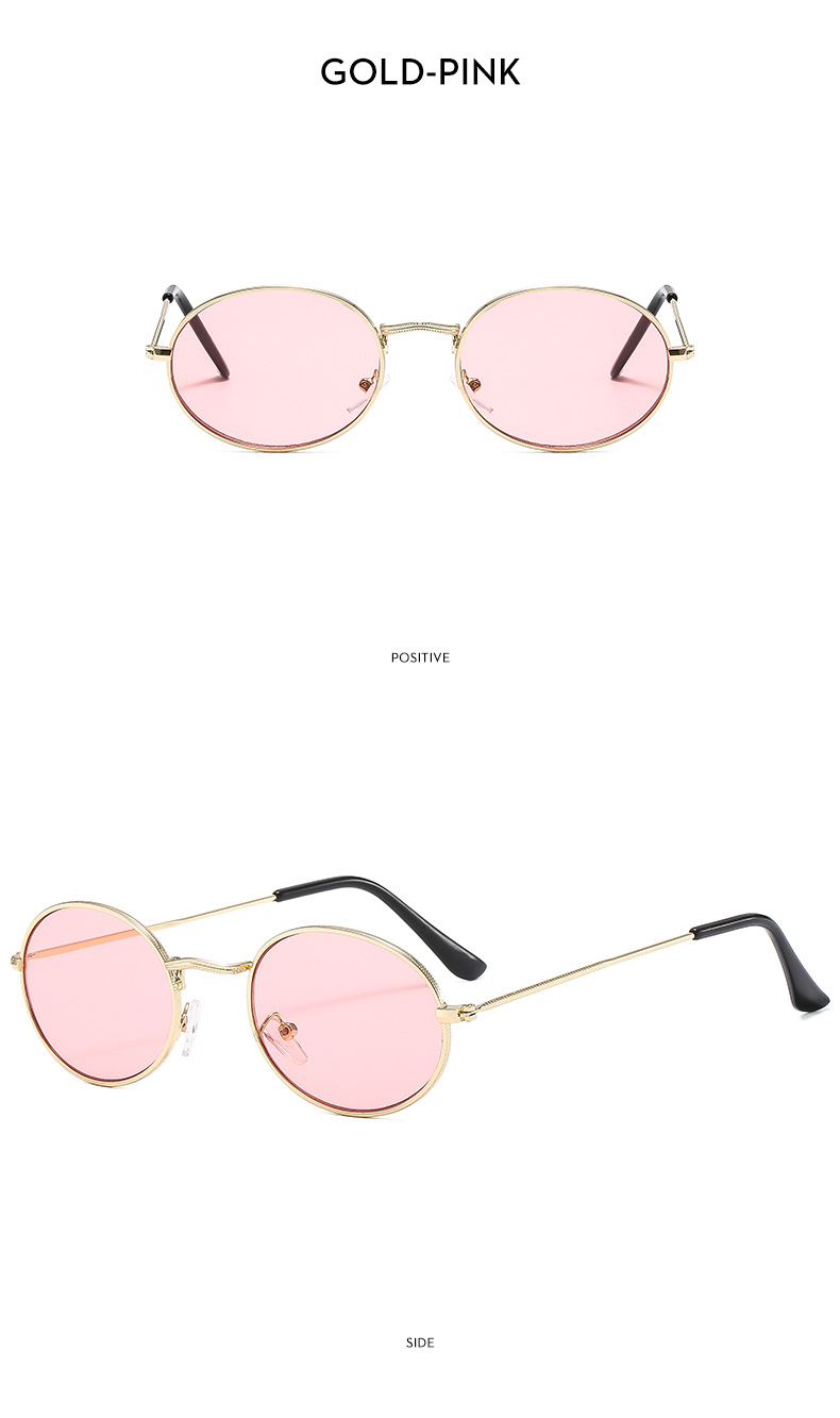 13g Weight Full Frame Glasses Structure Sunglasses Classification PC, UV400 Protection Lens Material Oval Frame Glasses Style Outdoor, Travel Occasion Solid Color Pattern Unisex Gender Streetwear Style Streetwear Solid Color PC UV400 Protection Oval Frame Full Frame Men's Sunglasses 17