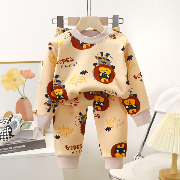 Keep warm children's set for boys
