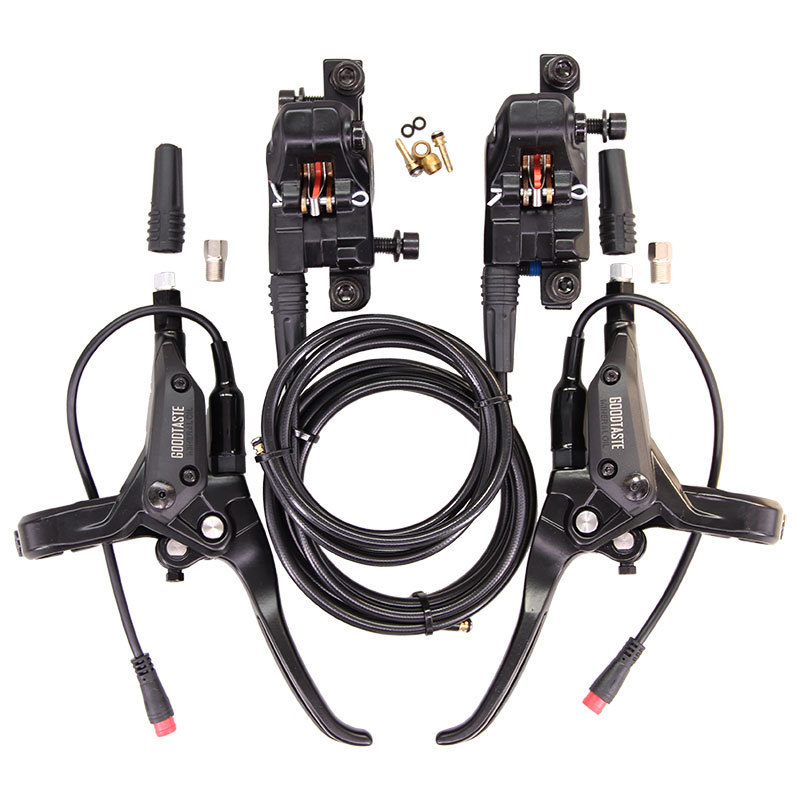 GT03 [Instalación izquierda] Conducir en nombre del freno de aceite de corte de energía bicicleta eléctrica scooter disco de aceite freno de disco hidráulico