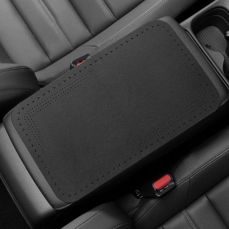 Box Protective | Universal Armrest box pad - black