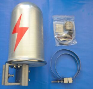 Optical cable connector box cap-type Pole Tower aluminum alloy optical fiber connector box power cable supporting fittings