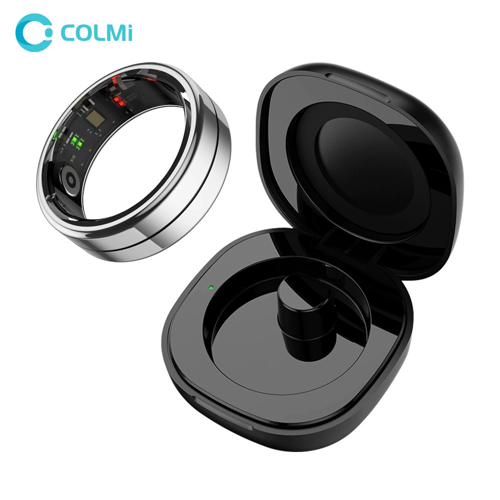 Waterproof smart ring for men and women charging, R07 model, tracks heartbeat, monitors oxygen level