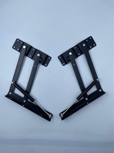 新款液压缓冲茶几升降器餐桌两用升降折叠支架多功能家具五金配件