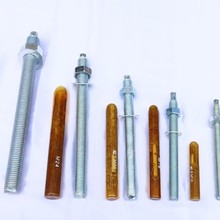 国标M12M16M20M24加长化学锚栓高强度化学螺栓倒锥形化学螺栓