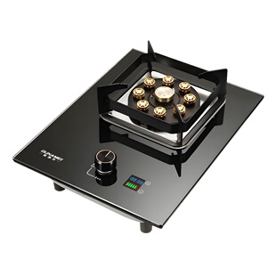 Gas Stove Single Burner Household Stove High Flame Stove Natural Gas Liquefied Gas Stove Tabletop Embedded Dual-Use Stove