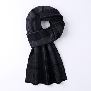 Wool-blend scarf