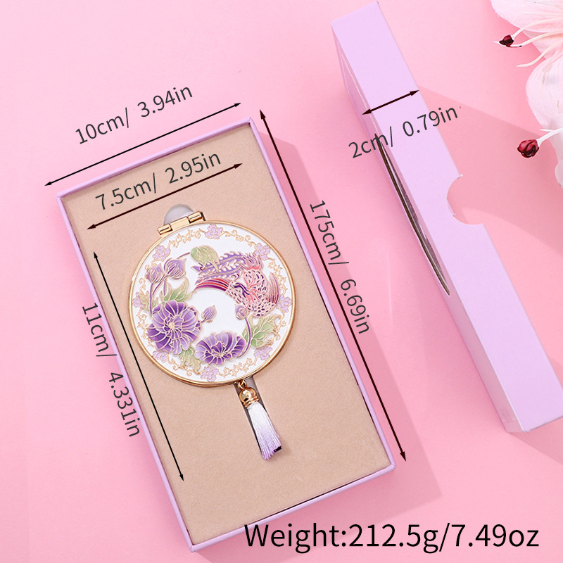 JZ-000032 Twelve Flower Orders-Ronghua Wealth-Folding Mirror