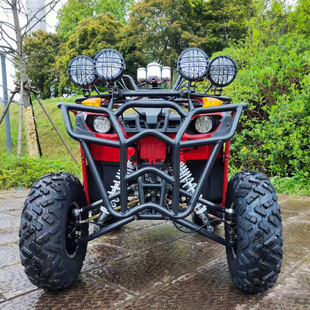 Big Bull Atv Four-Wheel Off-Road Motorcycle All-Terrain Gasoline Adult Double Venue Rental Mountain Jungle