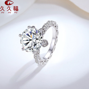 925���yĪɣʯ��ָŮ �W���r��5ct��ѩ��������ʯ��ָ�h �S�����l